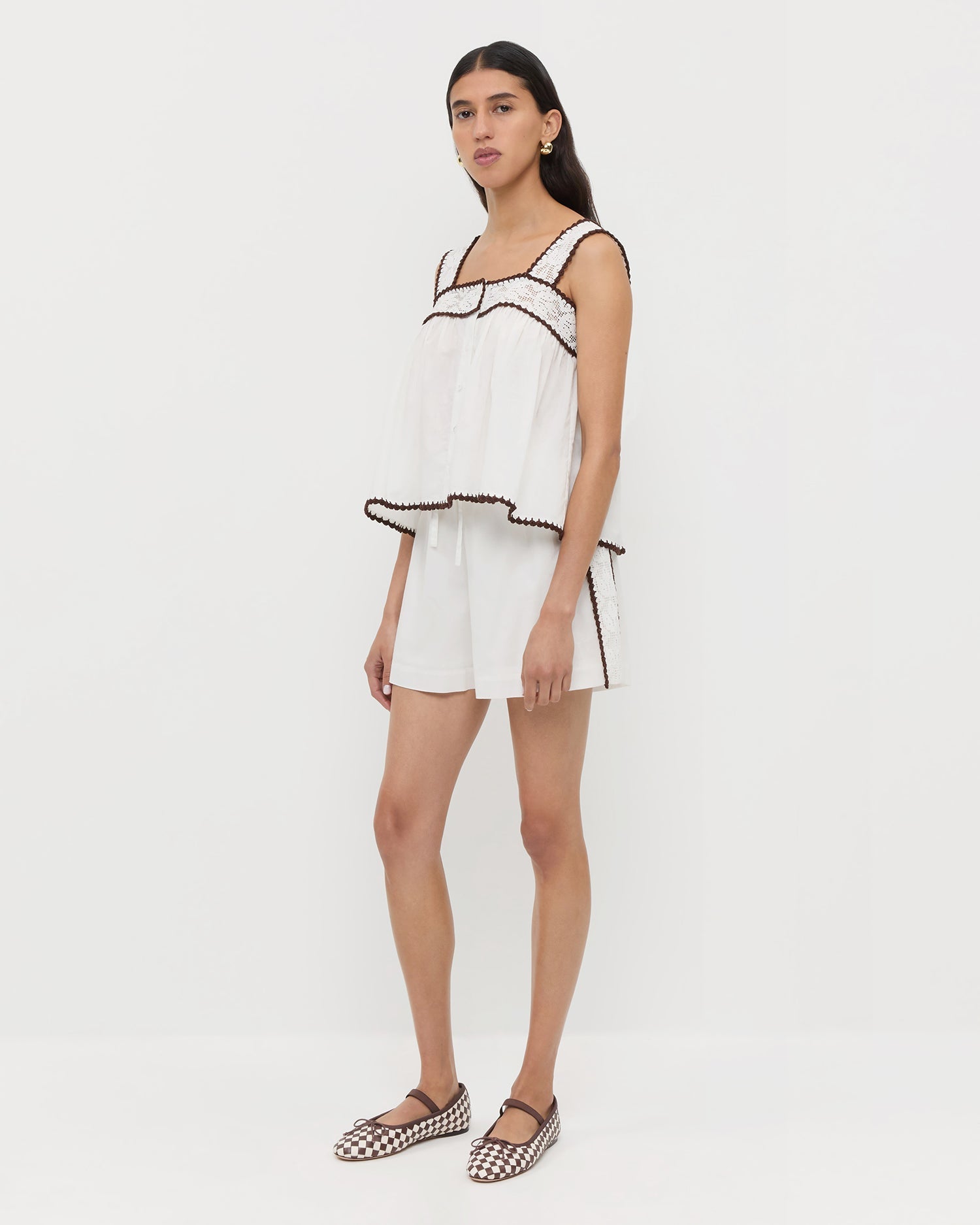 Loeffler Randall / Marta Sleeveless Top