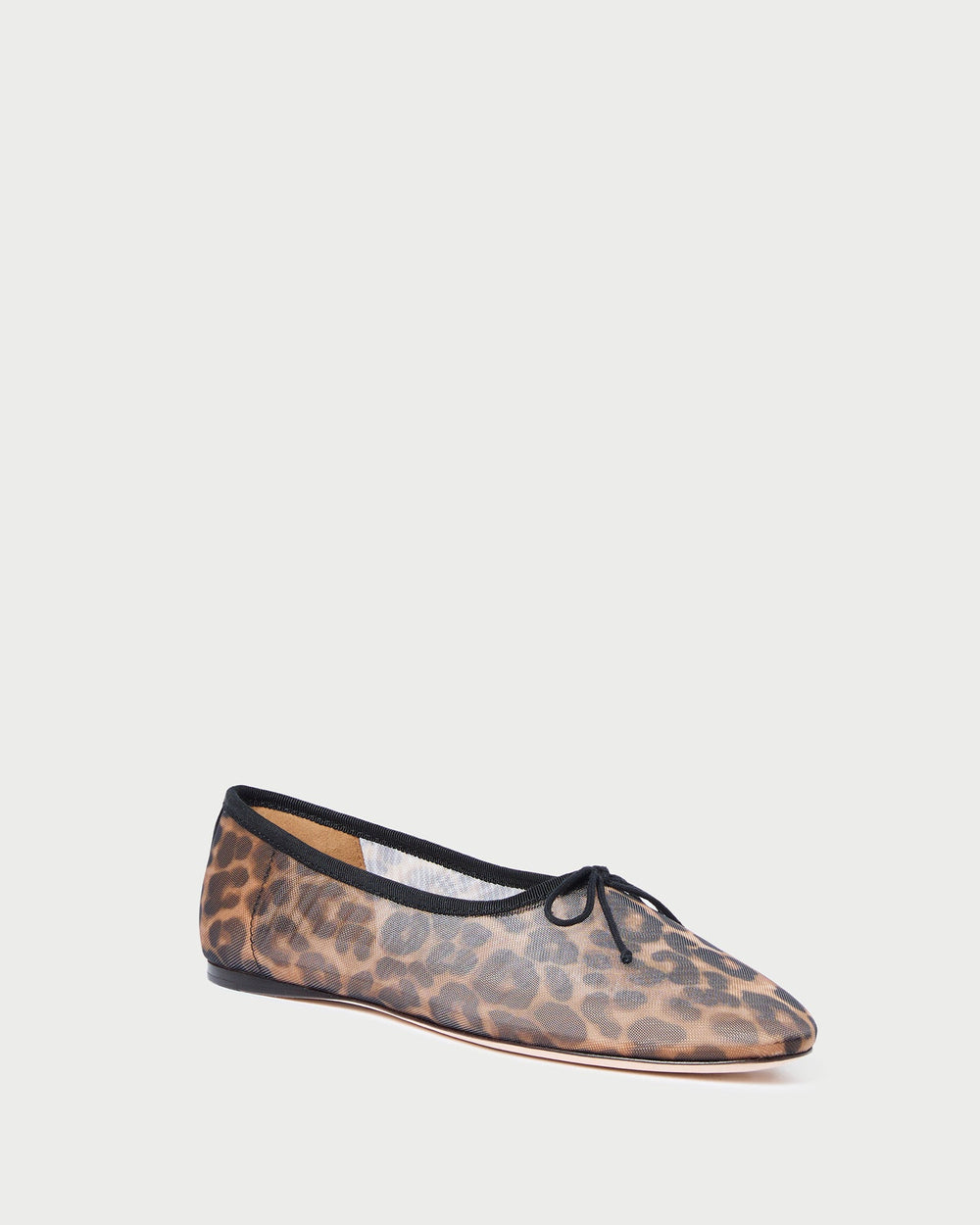 Loeffler Randall / Landon Leopard Mesh Ballet Flat