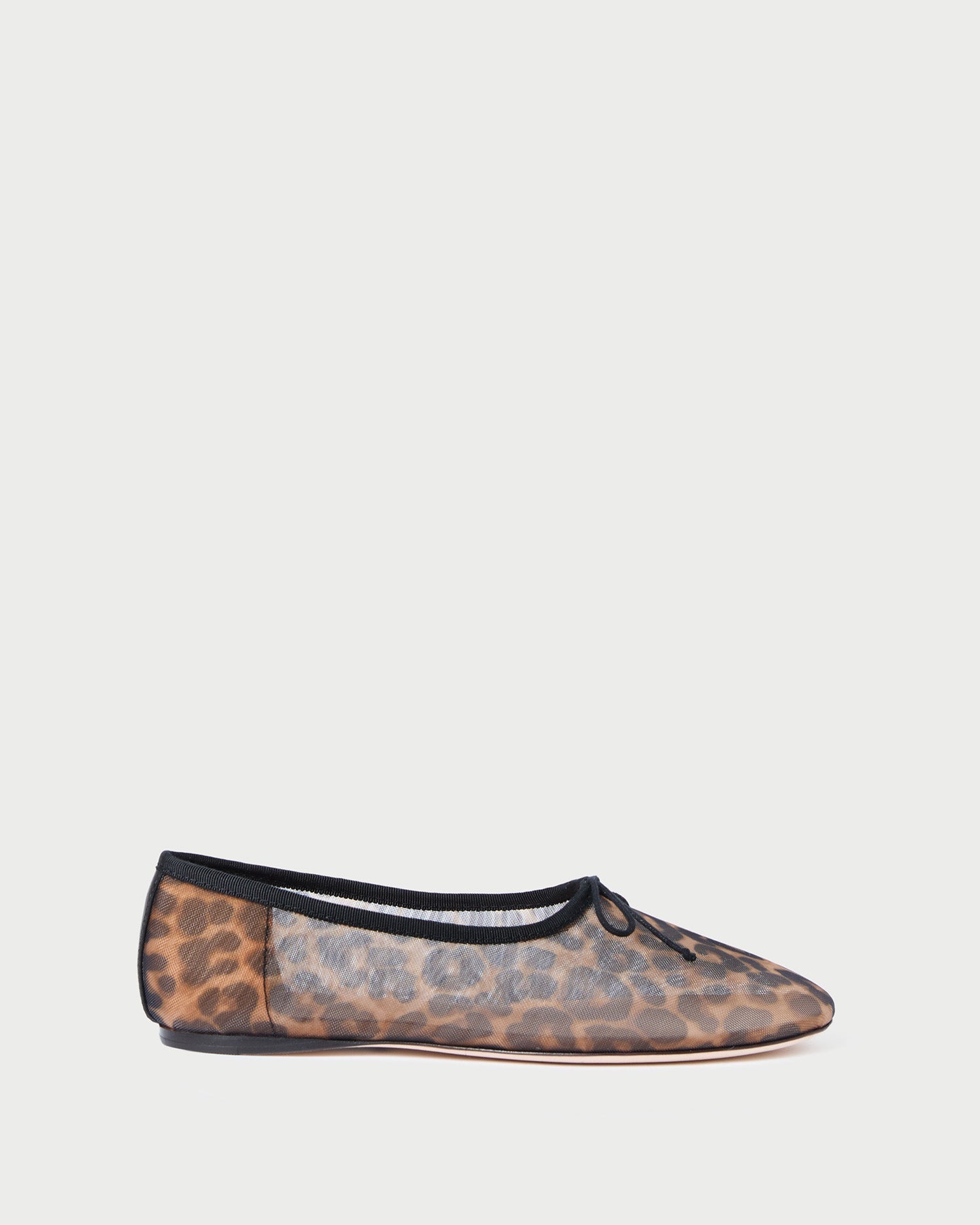 Loeffler Randall / Landon Leopard Mesh Ballet Flat