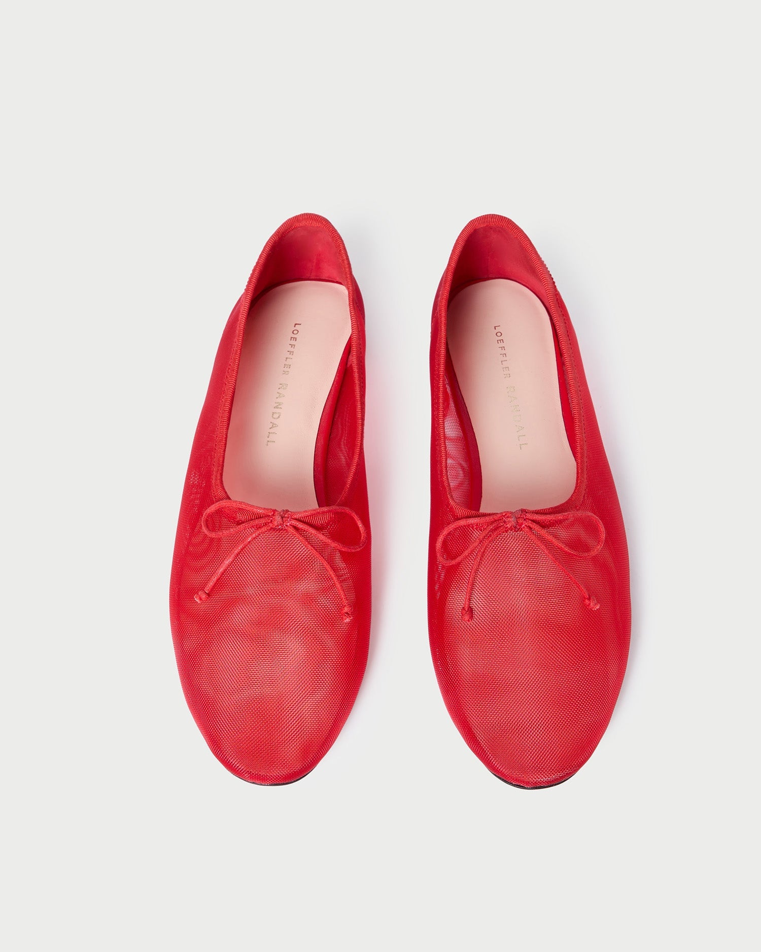 Loeffler Randall / Landon Red Mesh Ballet Flat