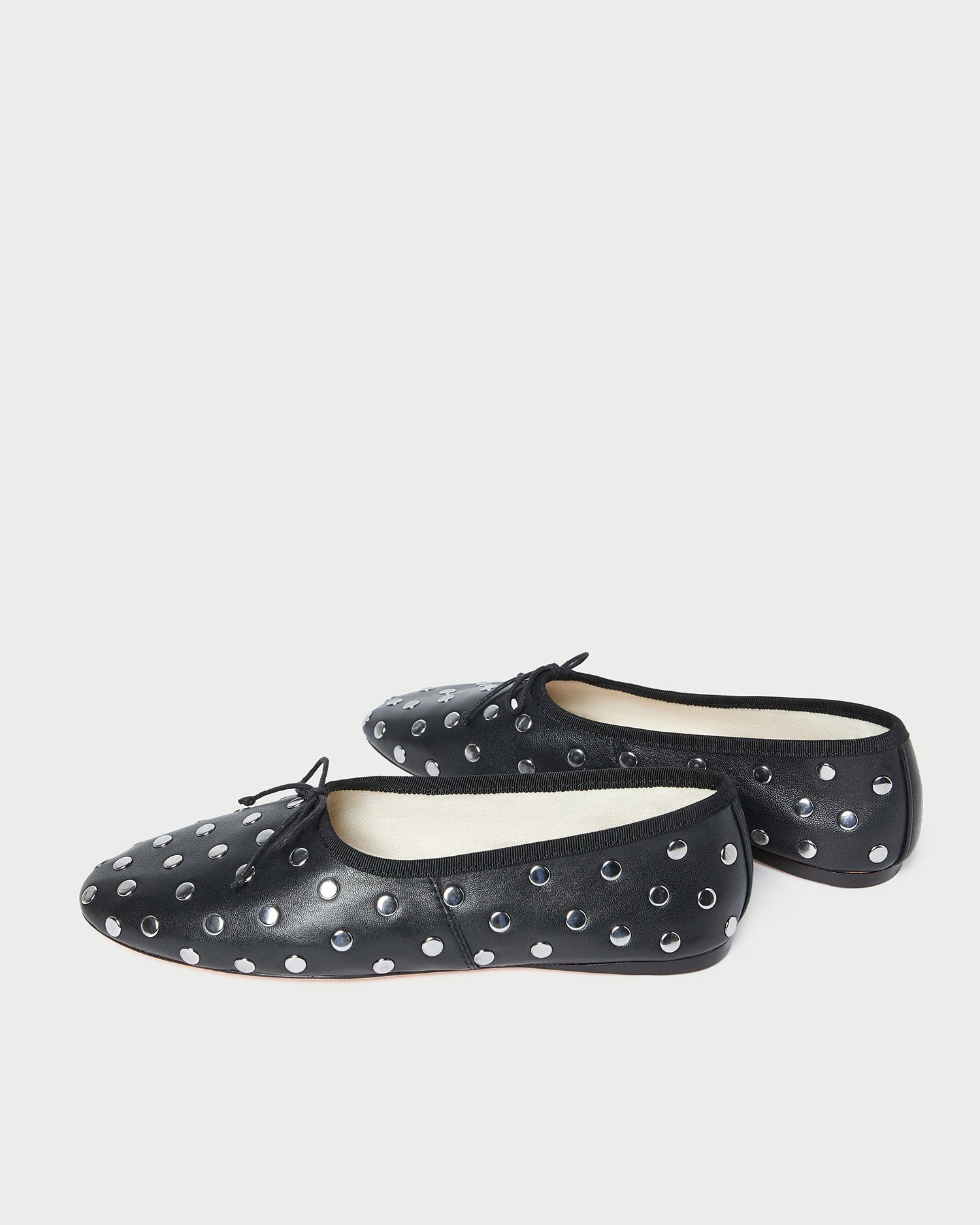 Loeffler Randall / Landon Black/Silver Ballet Flat