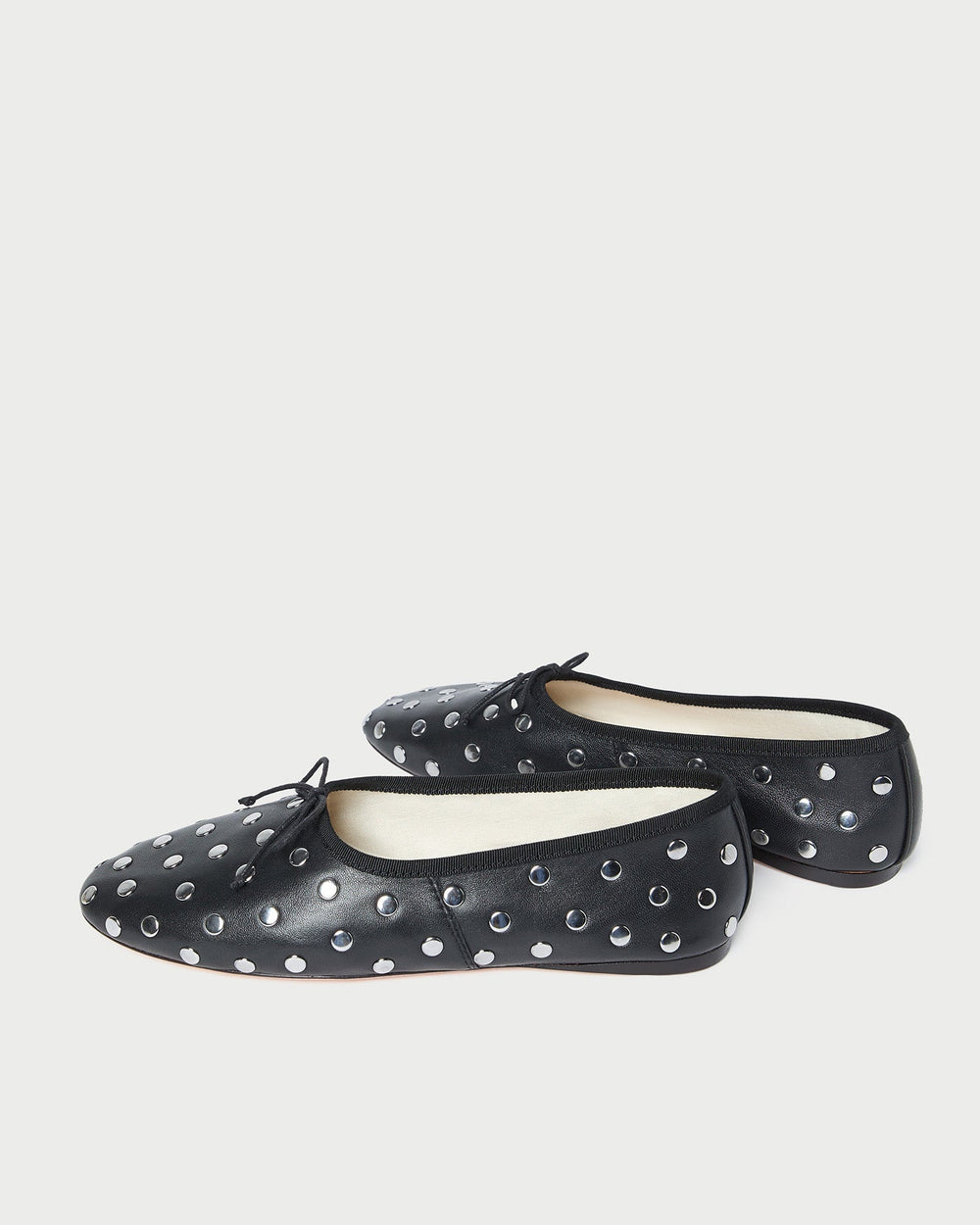 Loeffler Randall / Landon Black/Silver Ballet Flat