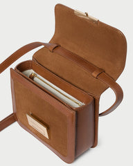 Loeffler Randall / Desi Cacao Suede/Leather Crossbody