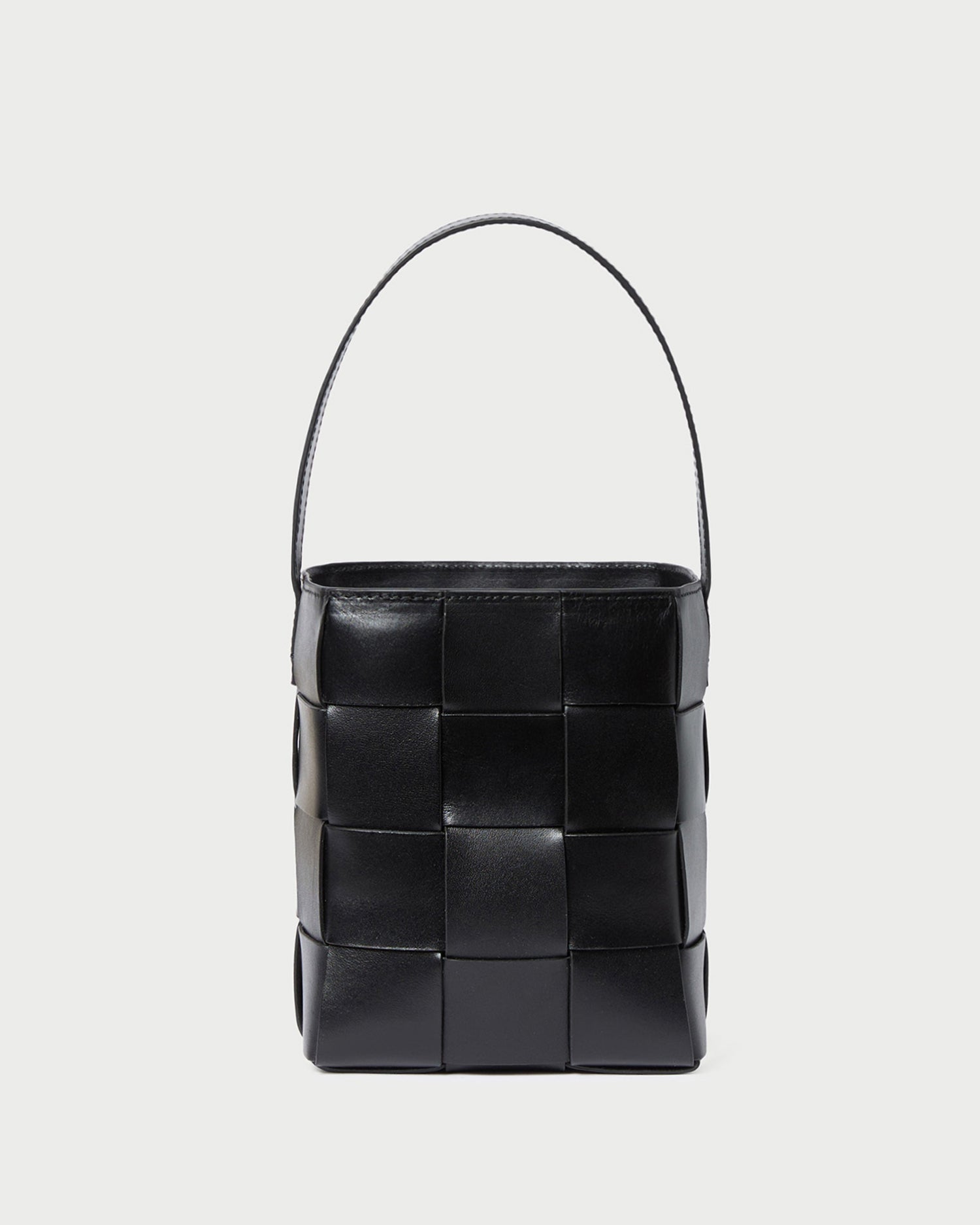 Loeffler Randall / Laith Black Leather Bucket Bag