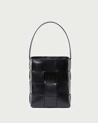 Loeffler Randall / Laith Black Leather Bucket Bag