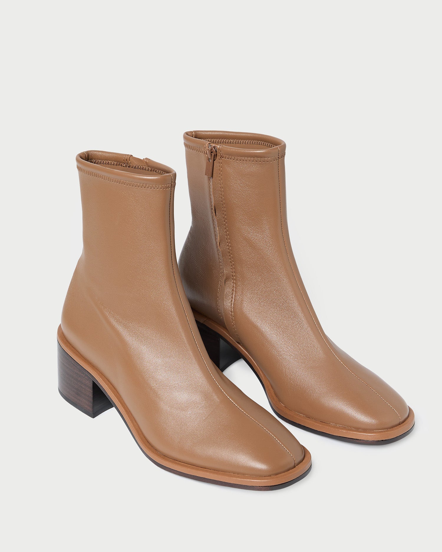 Loeffler Randall / Roxy Safari Leather Ankle Bootie