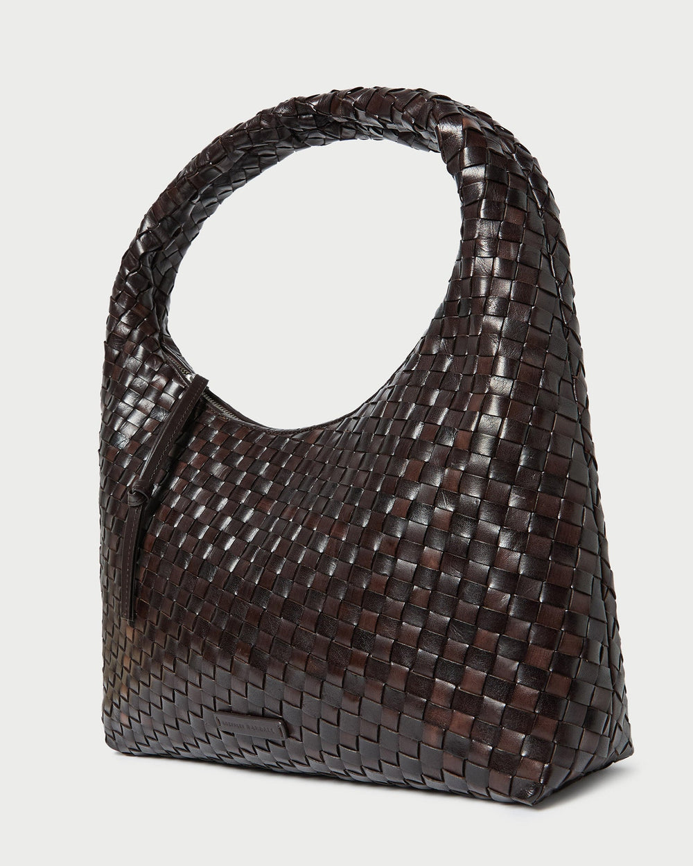 Loeffler Randall / Willow Chocolate Woven Hobo Bag