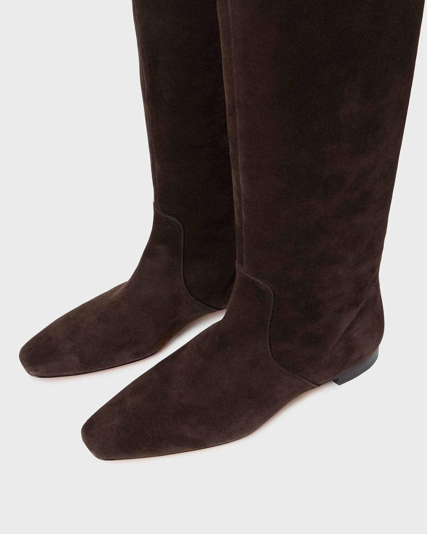 Loeffler Randall / Lillian Brown Suede Tall Boot