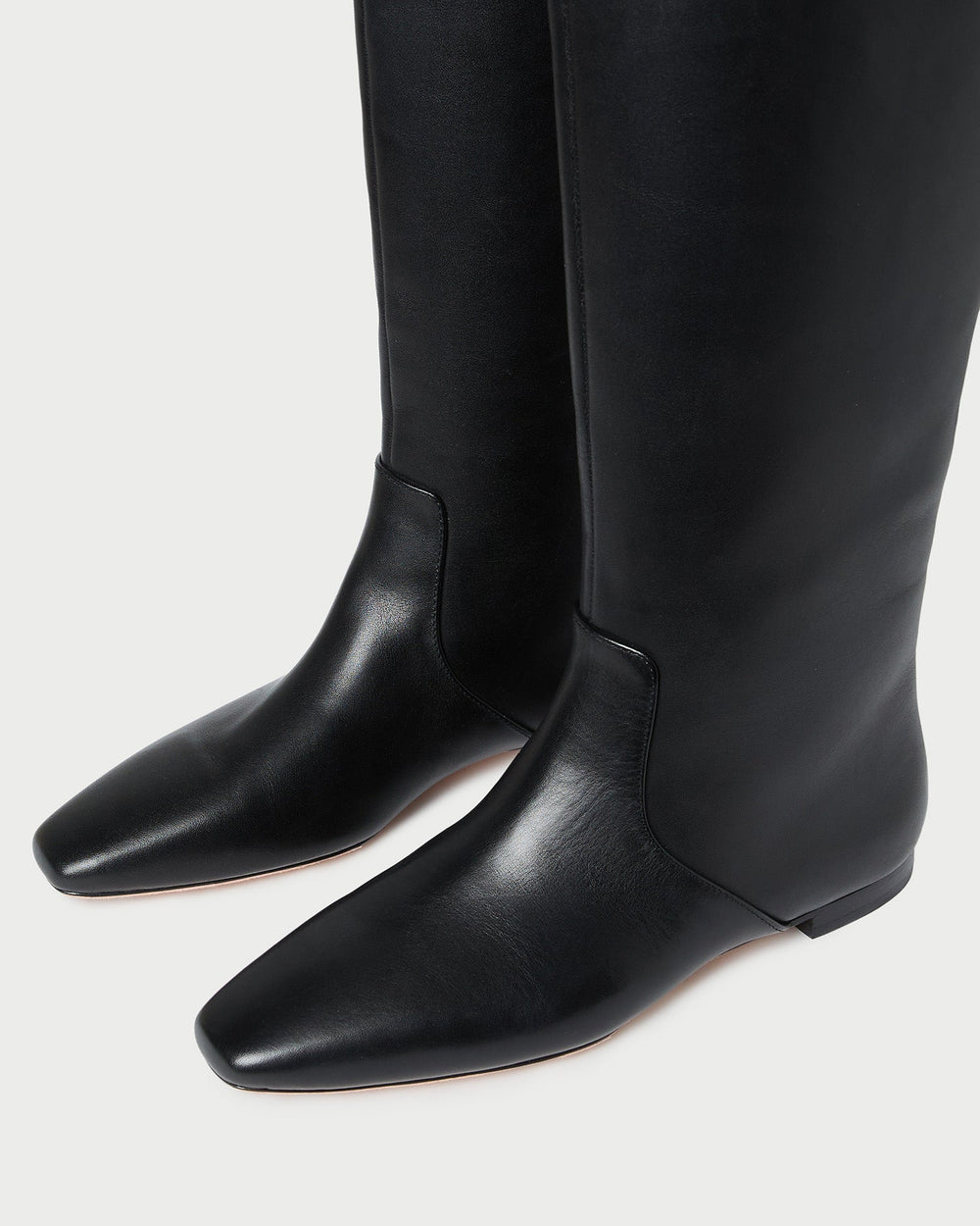 Loeffler Randall / Lillian Black Leather Tall Boot