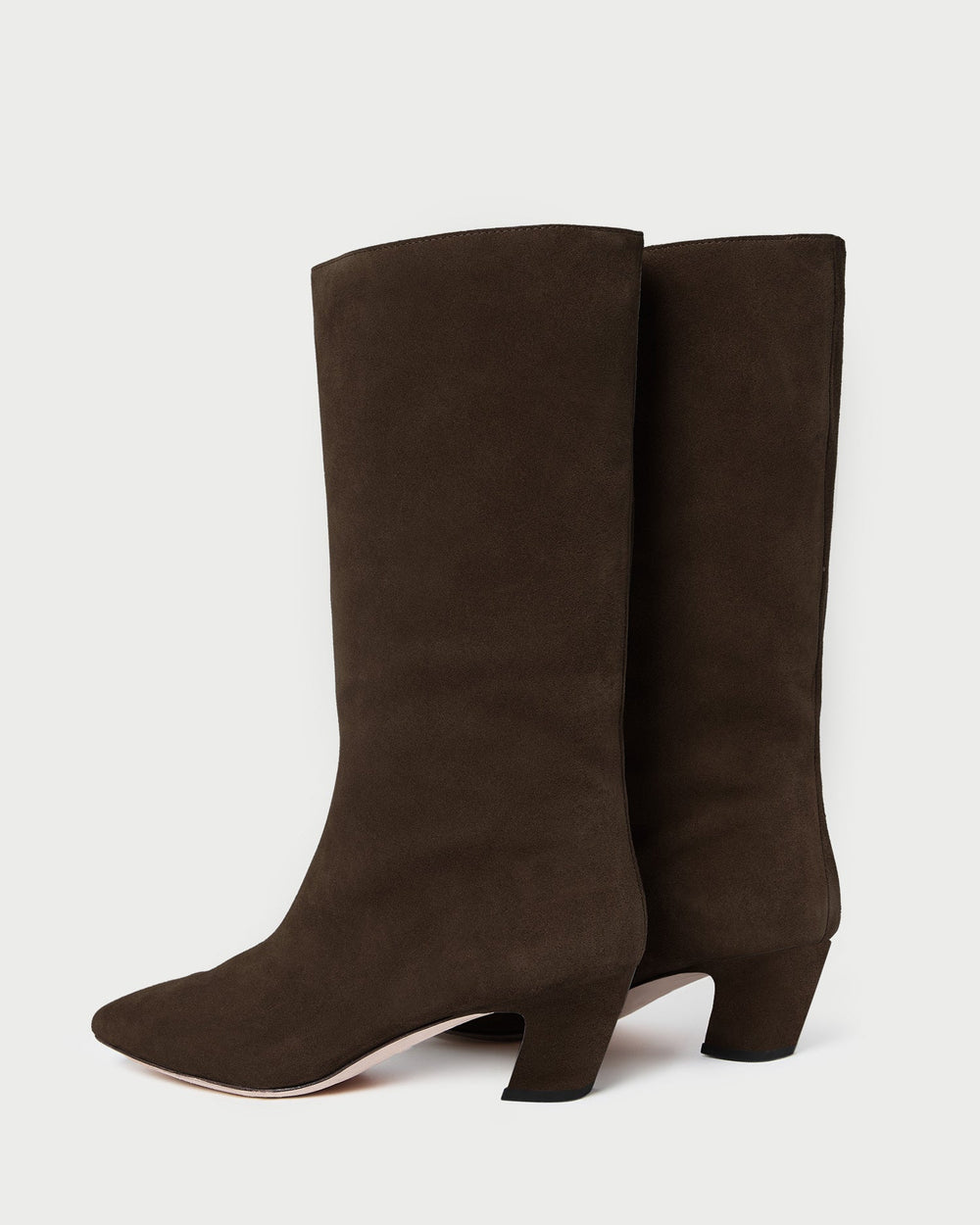 Loeffler Randall / Cleo Brown Suede Mid-Calf Boot