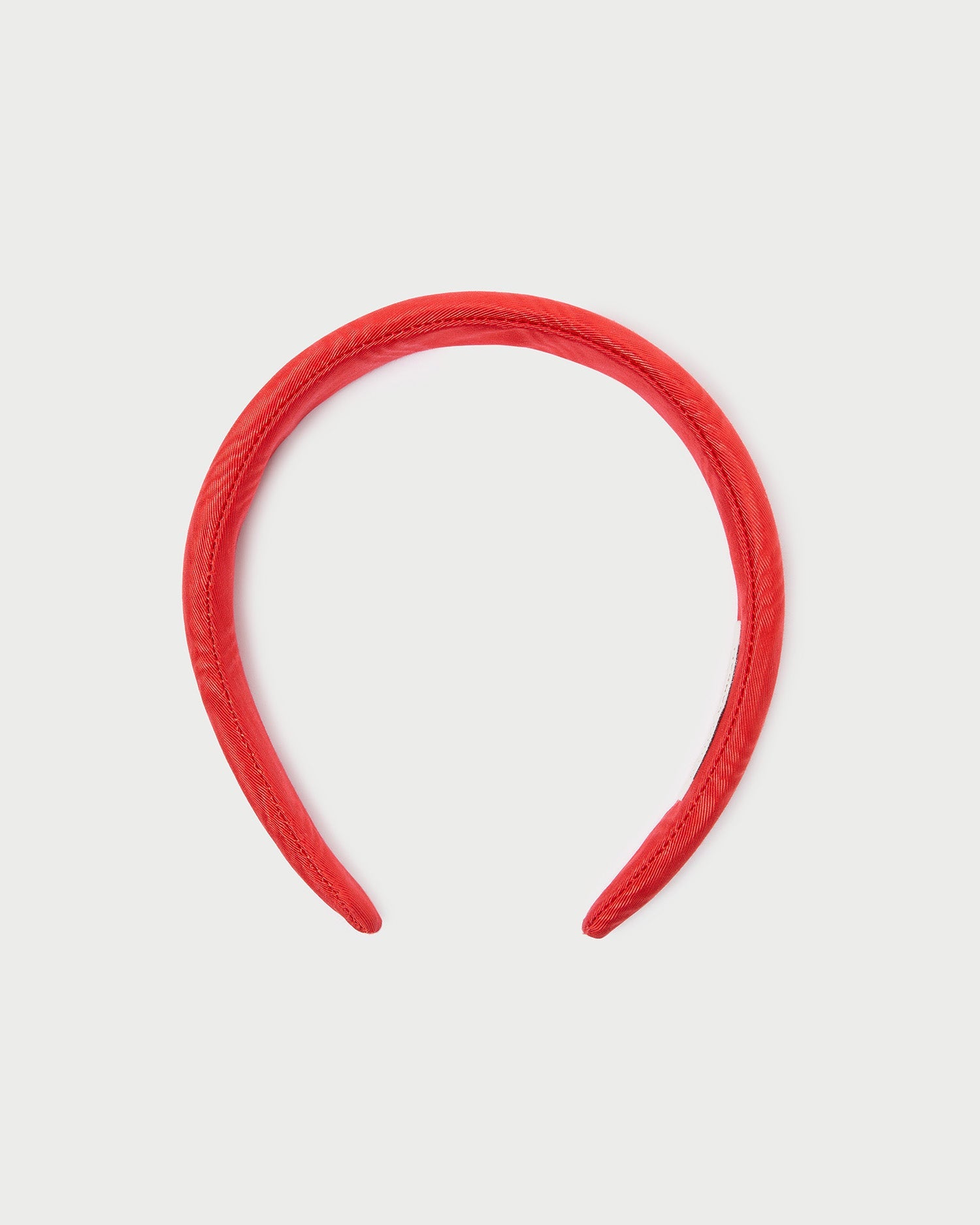 Loeffler Randall / Marina Red Moiré Puffy Headband