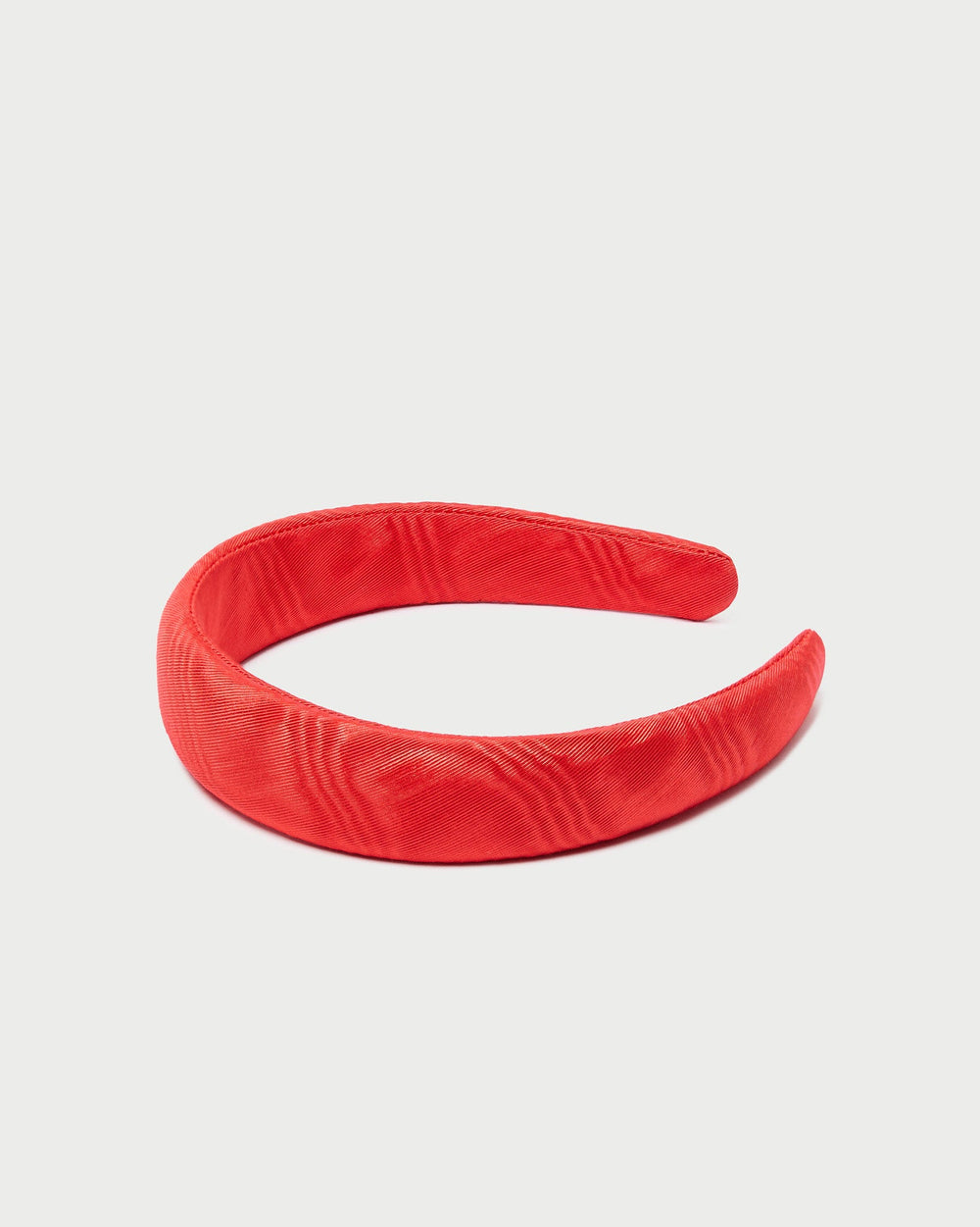 Loeffler Randall / Marina Red Moiré Puffy Headband