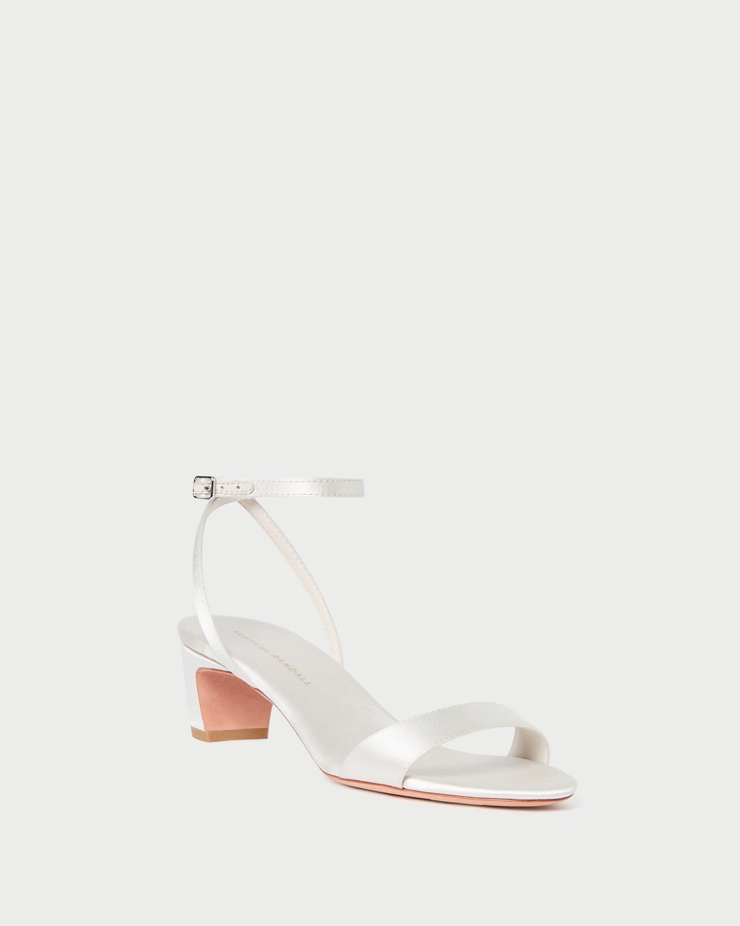Loeffler Randall / Alice Cream Satin Sandal