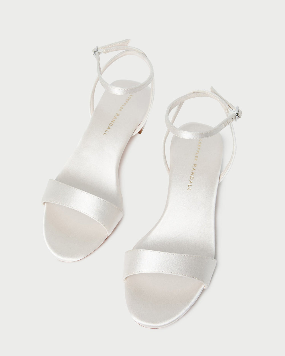 Loeffler Randall / Alice Cream Satin Sandal