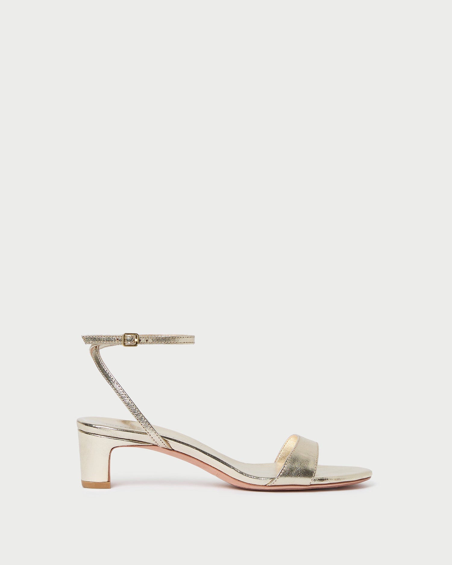 Loeffler Randall / Alice Champagne Leather Sandal