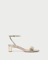 Loeffler Randall / Alice Champagne Leather Sandal