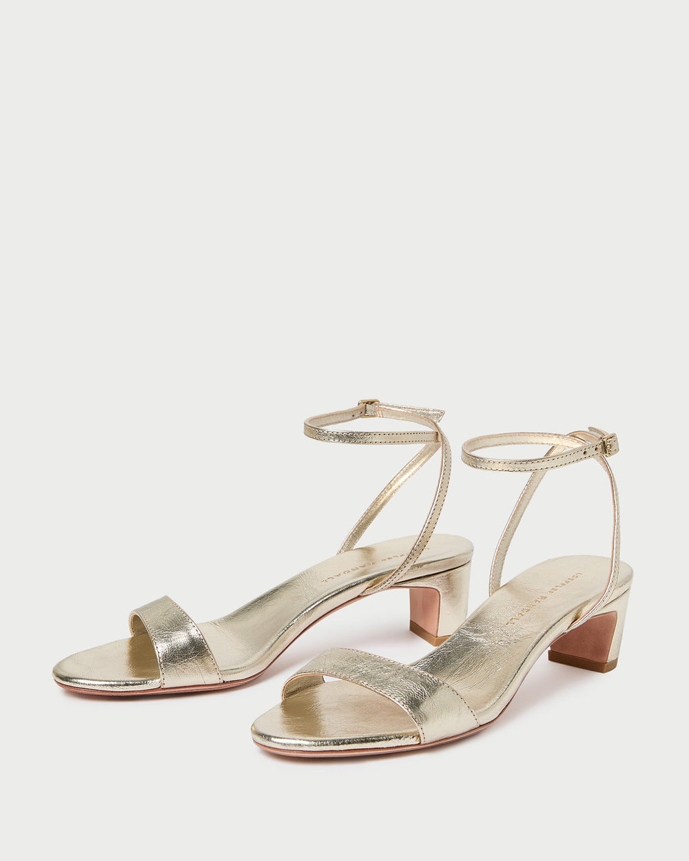 Loeffler Randall / Alice Champagne Leather Sandal
