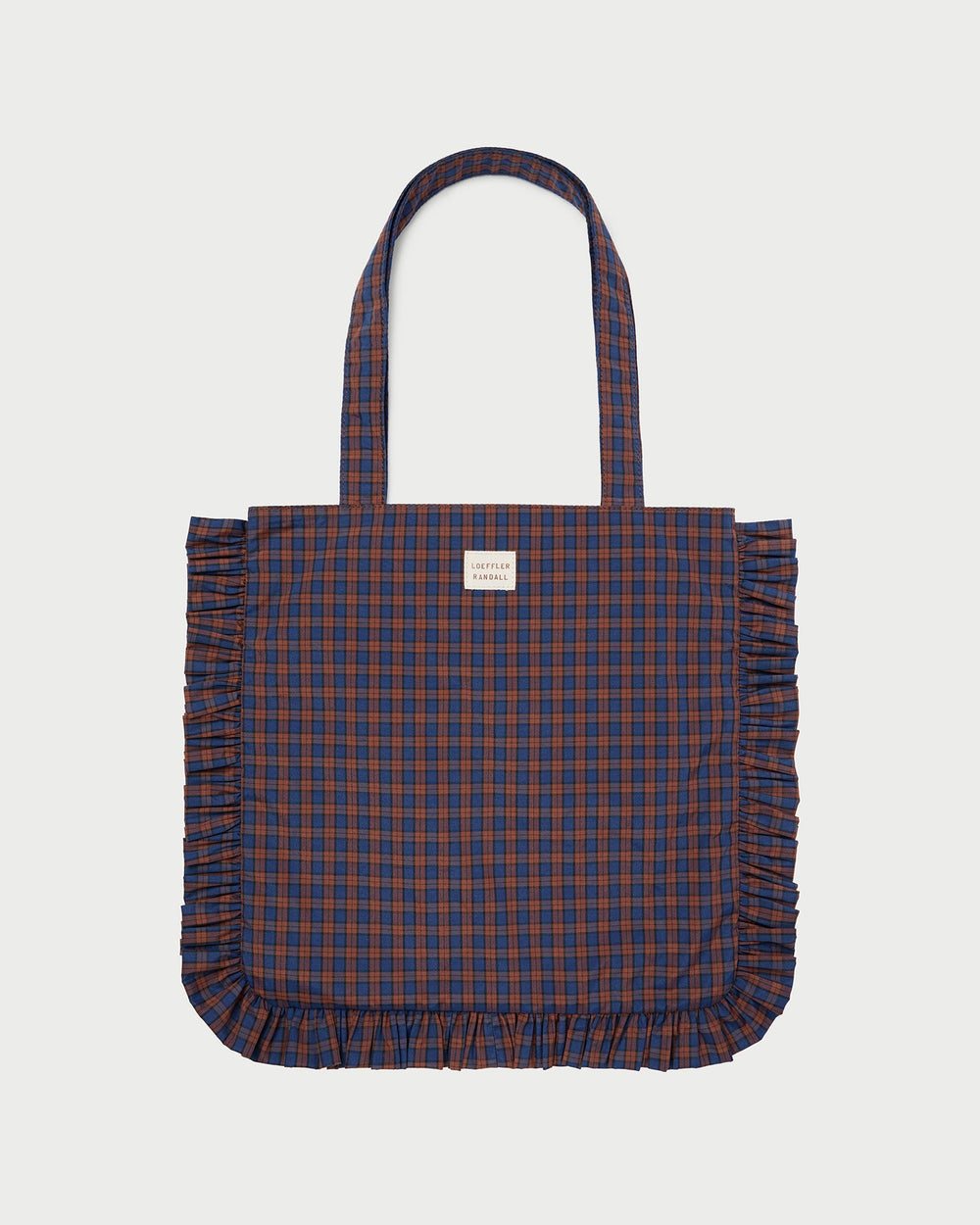 Loeffler Randall / Justine Navy Ruffle Tote
