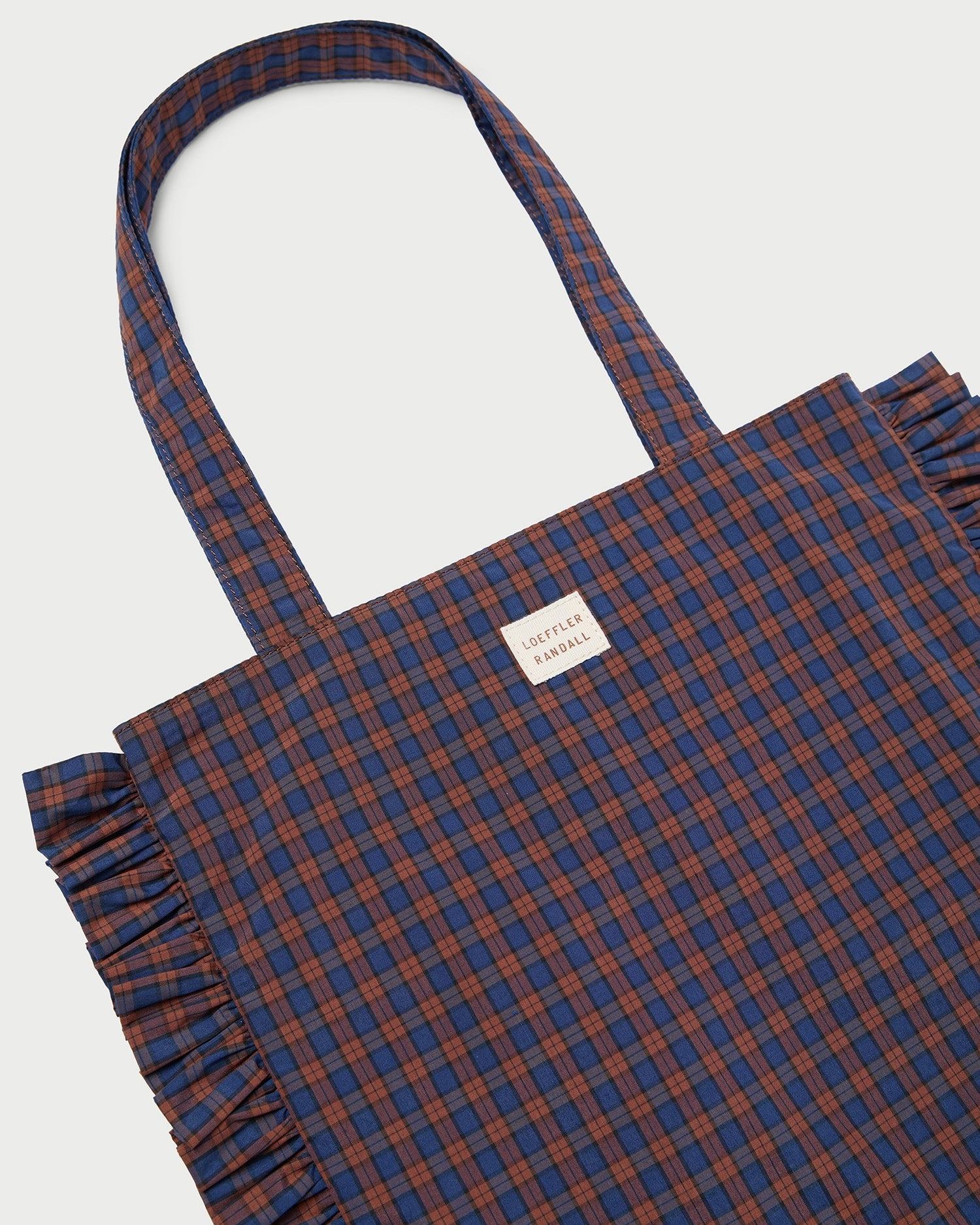 Loeffler Randall / Justine Navy Ruffle Tote