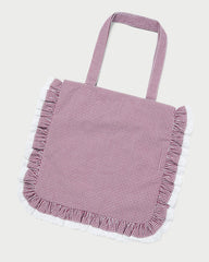 Loeffler Randall / Justine Maroon Ruffle Tote