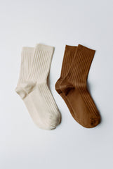 Loeffler Randall / Le Bon Shoppe Tan Trouser Sock