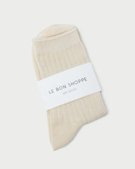 Loeffler Randall / Le Bon Shoppe White Trouser Sock