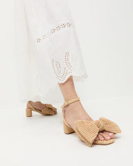 Loeffler Randall / Carmen Natural Bow Sandal