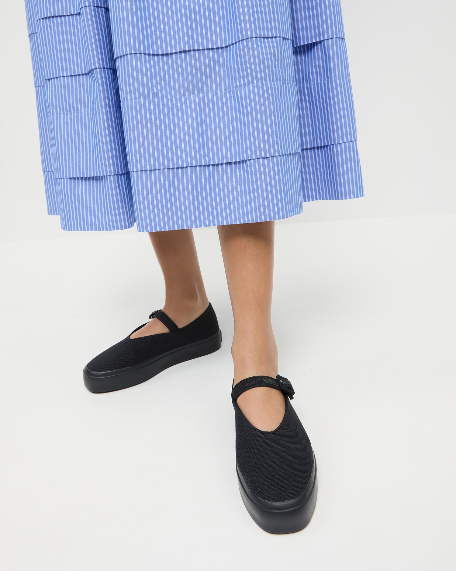 Loeffler Randall / Cooper Black Mary Jane Sneaker