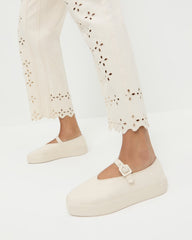 Loeffler Randall / Cooper Natural Mary Jane Sneaker