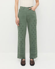 Loeffler Randall / Demi Embroidered Pant
