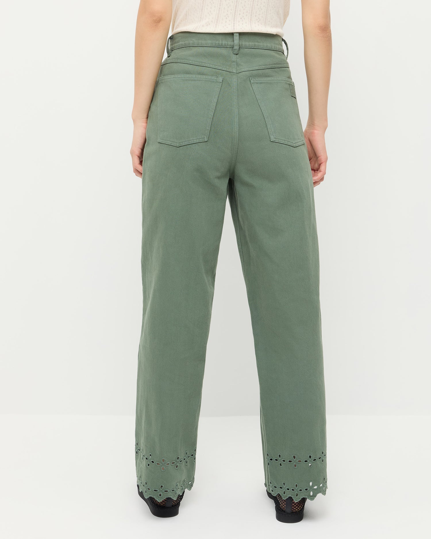 Loeffler Randall / Demi Embroidered Pant