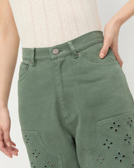 Loeffler Randall / Demi Embroidered Pant