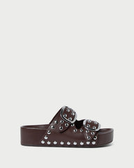 Loeffler Randall / Jack Espresso Studded Sandal