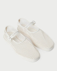 Loeffler Randall / Rita White Netted Mary Jane