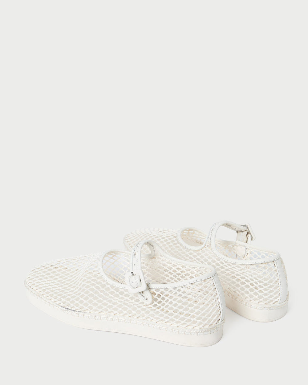 Loeffler Randall / Rita White Netted Mary Jane