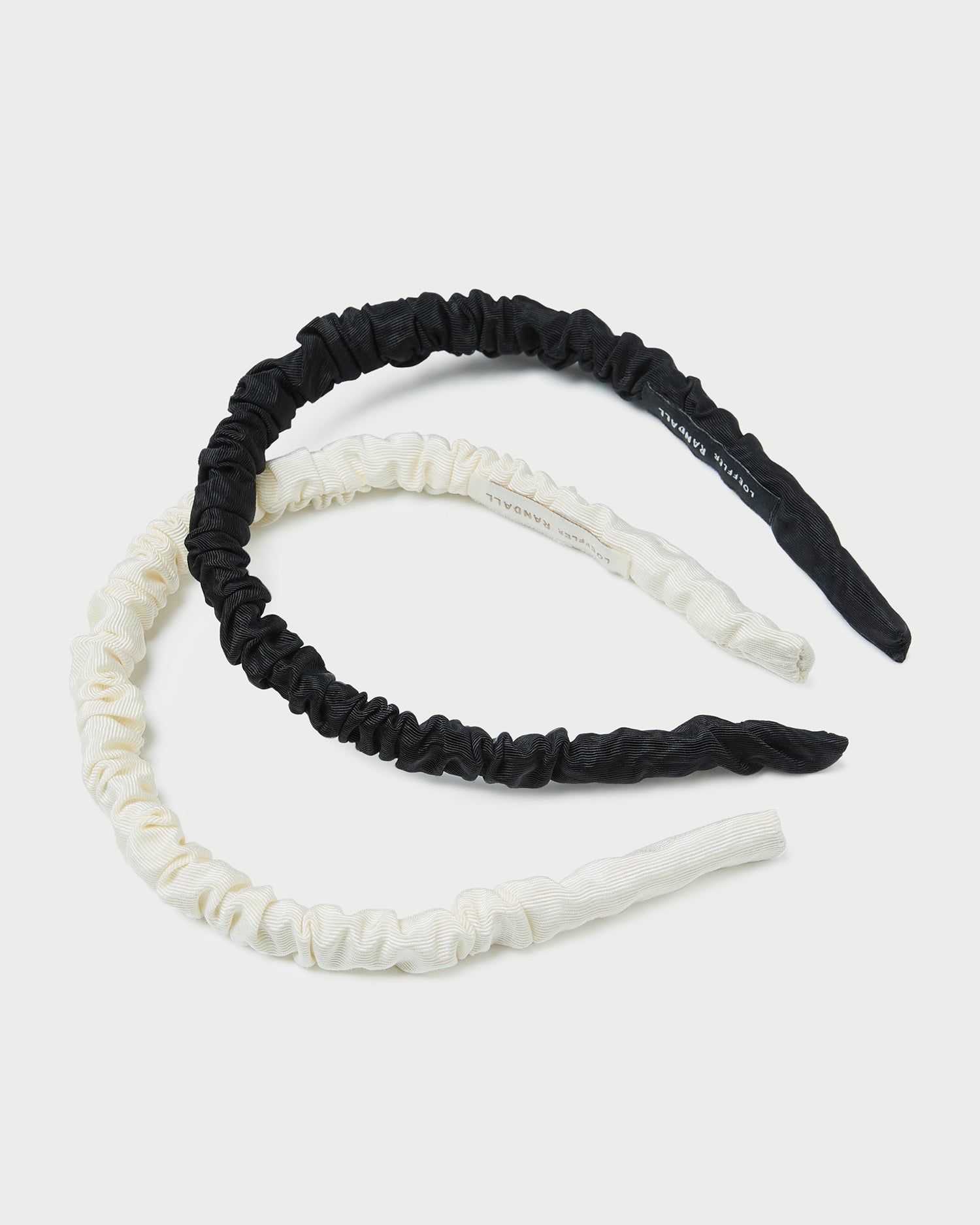 Loeffler Randall / Sabine Black/Cream Headband Set