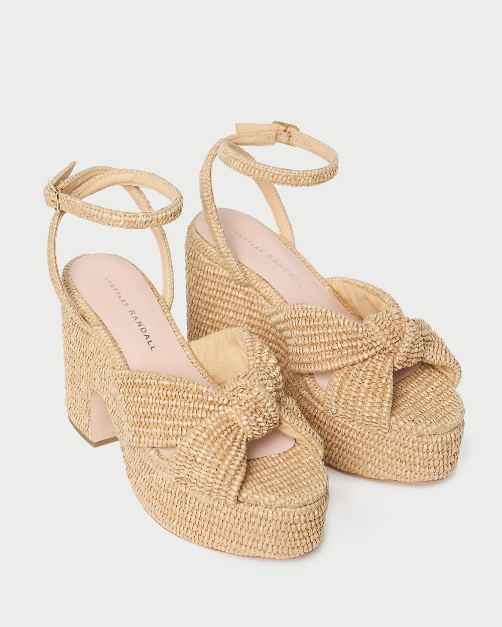 Loeffler Randall / Liza Natural Platform Sandal