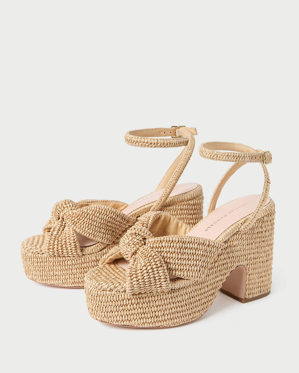 Loeffler Randall / Liza Natural Platform Sandal