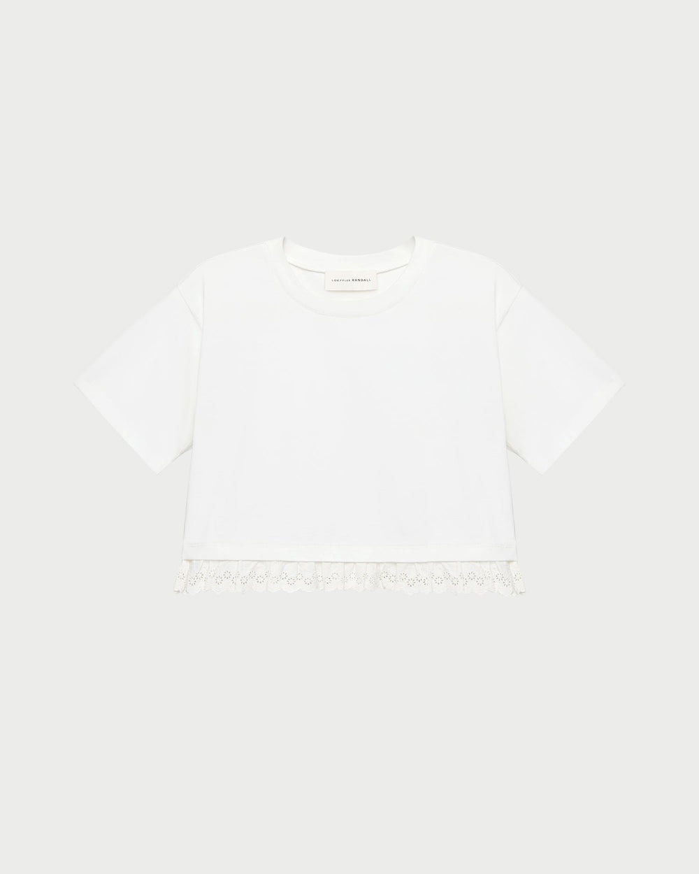 Loeffler Randall / Junie Lace Trim Tee