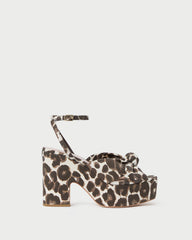 Loeffler Randall / Liza Leopard Platform Sandal