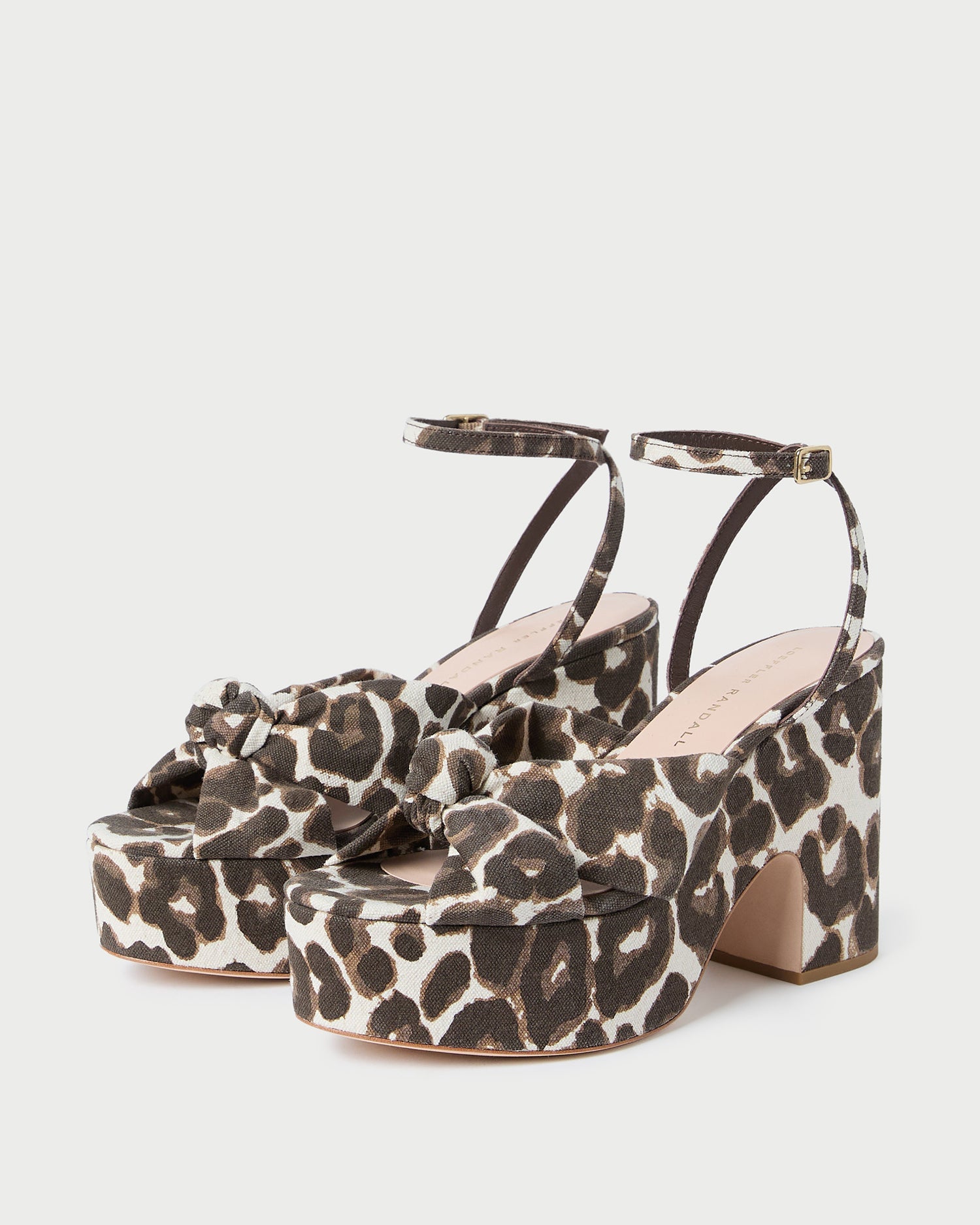 Loeffler Randall / Liza Leopard Platform Sandal