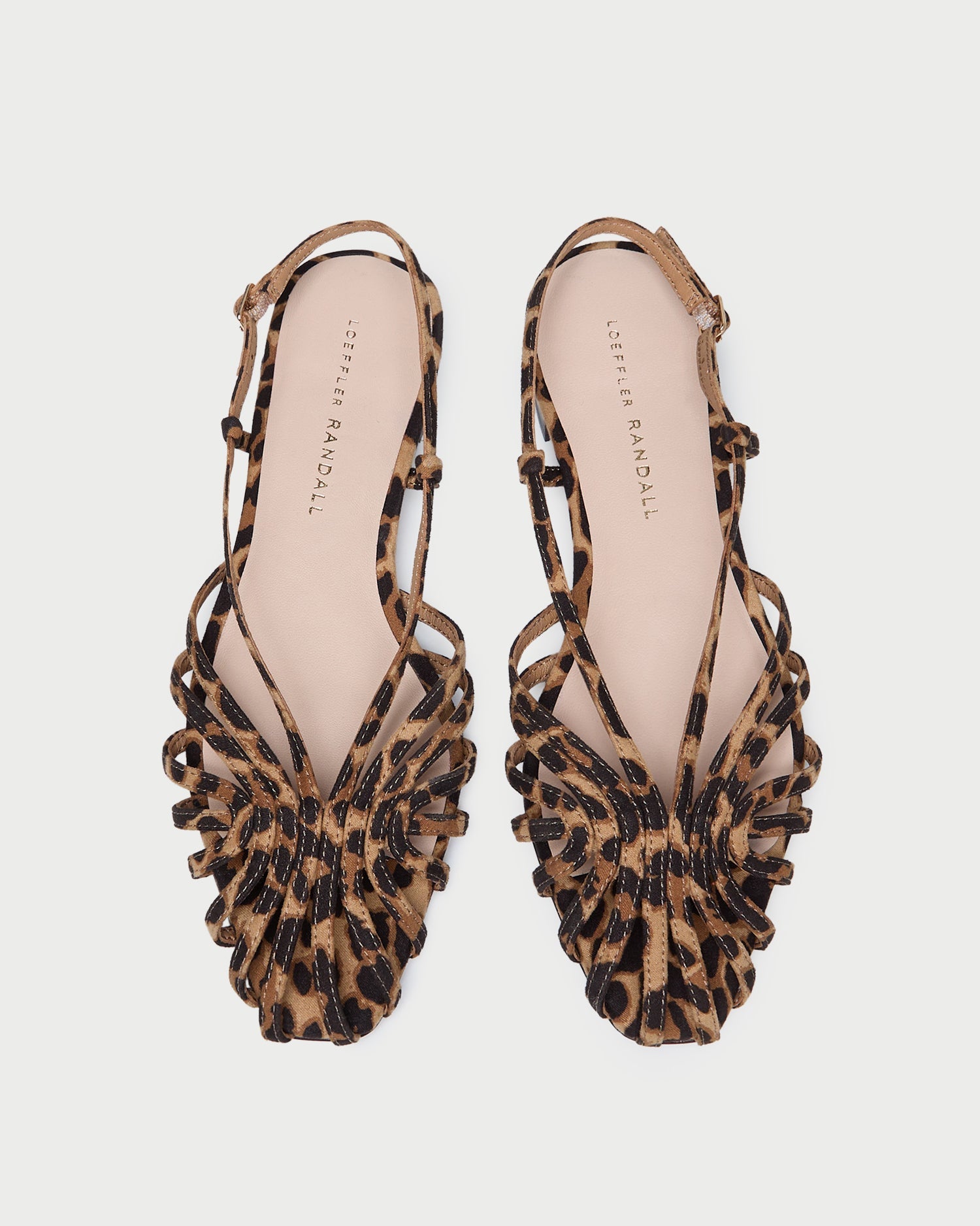 Loeffler Randall / Devon Leopard Slingback Sandal