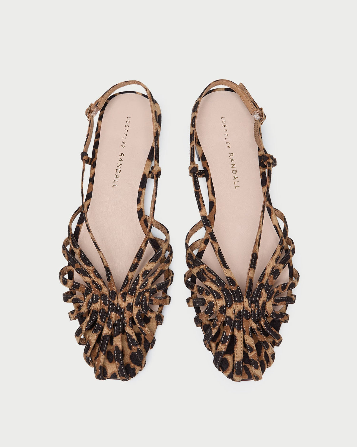 Loeffler Randall / Devon Leopard Slingback Sandal