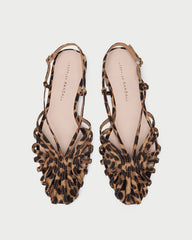 Loeffler Randall / Devon Leopard Slingback Sandal