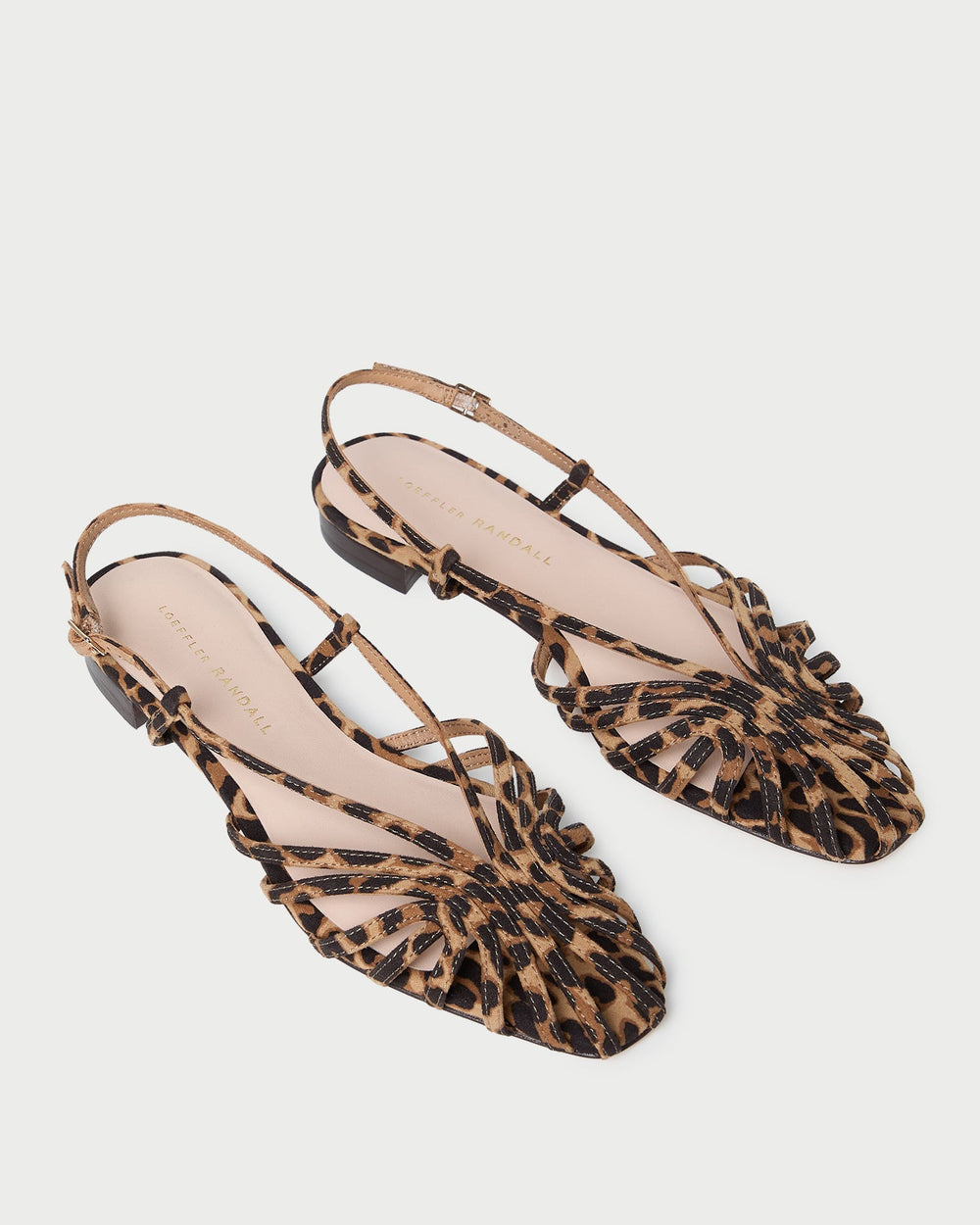 Loeffler Randall / Devon Leopard Slingback Sandal