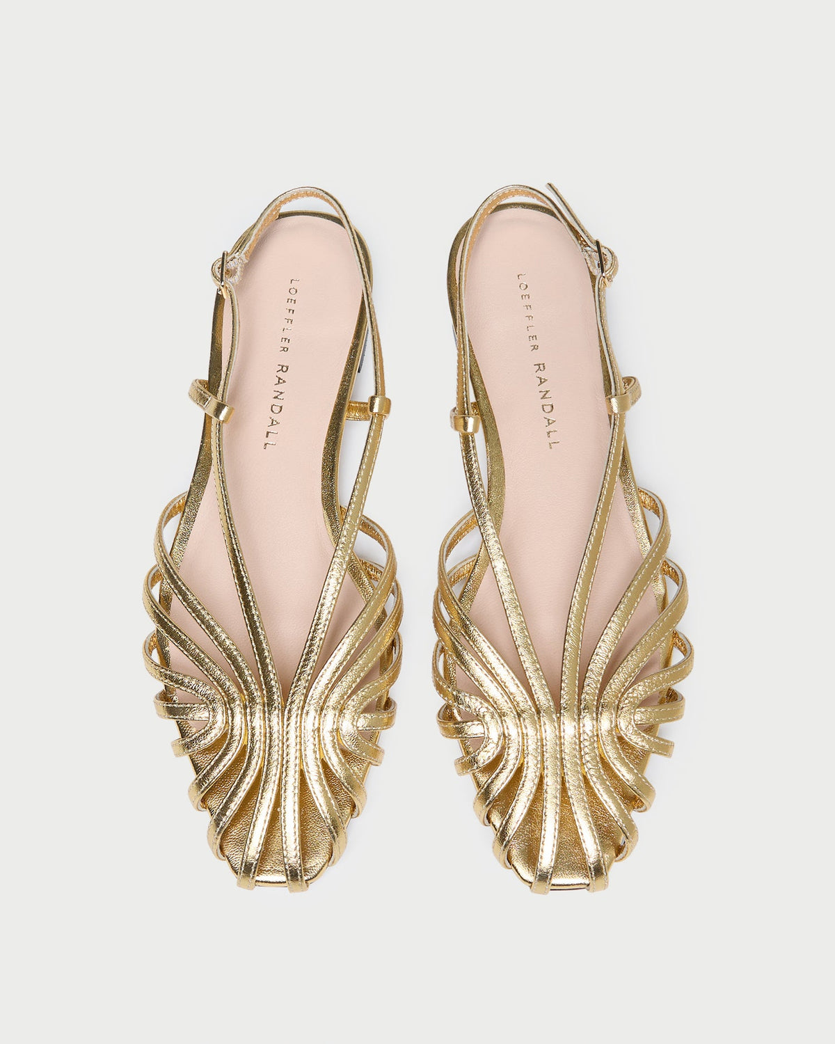 Loeffler Randall / Devon Gold Slingback Sandal