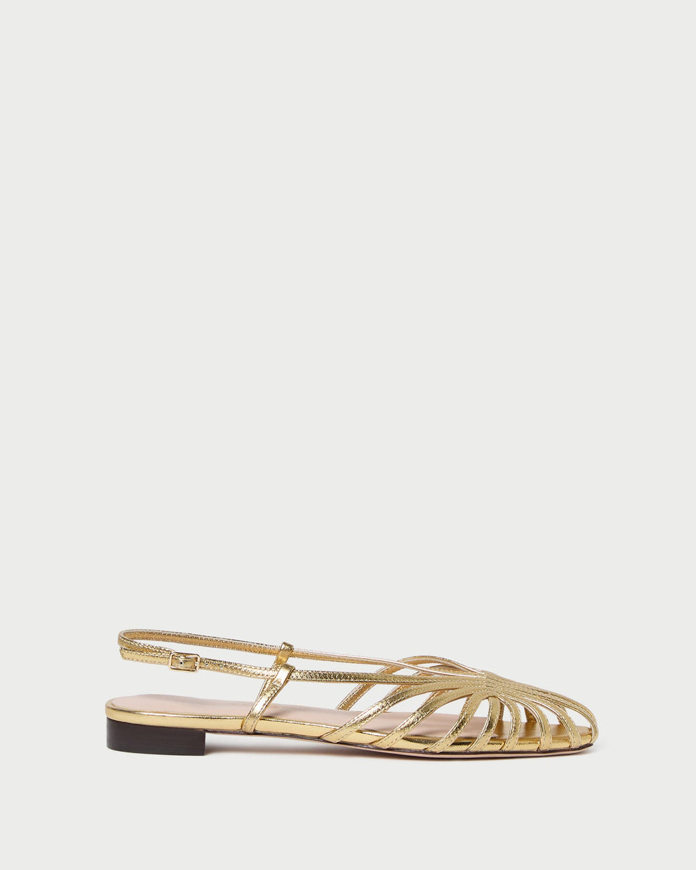 Loeffler Randall / Devon Gold Slingback Sandal