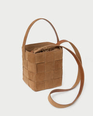 Loeffler Randall / Laith Toffee Suede Bucket Bag