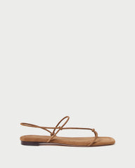 Loeffler Randall / Eleanor Cacao Suede Strappy Sandal