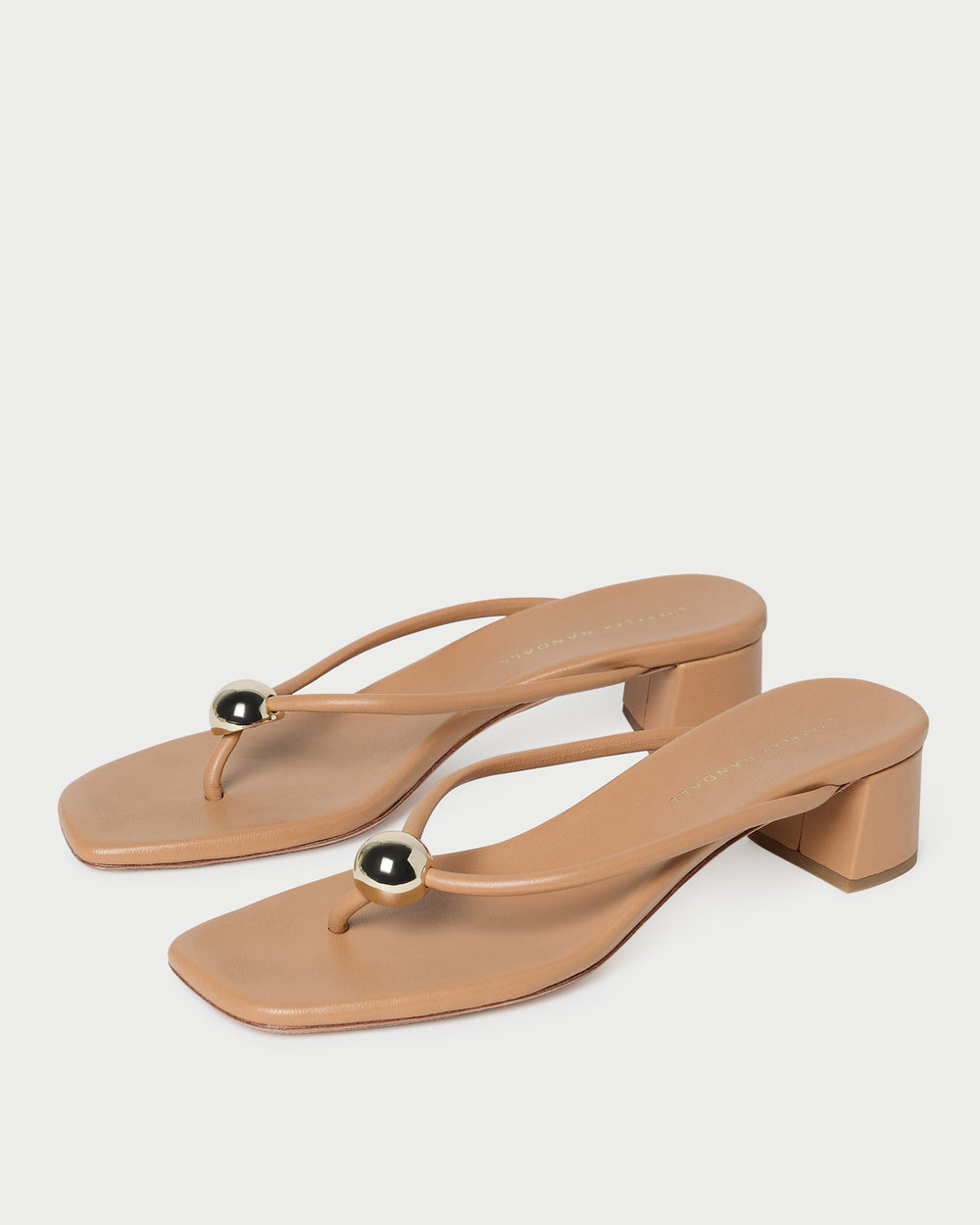 Loeffler Randall / Odessa Dune Leather Heeled Sandal